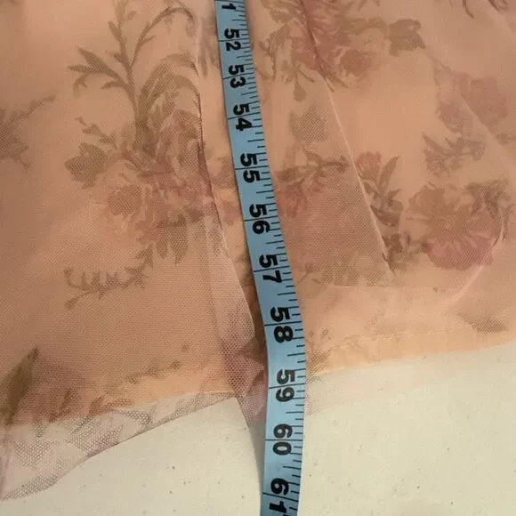 Marchesa Pink Floral Maxi Dress - Picture 11 of 13